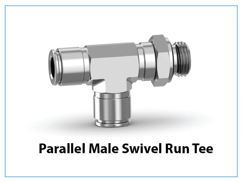 Parallel Male Connector with Internal Hex