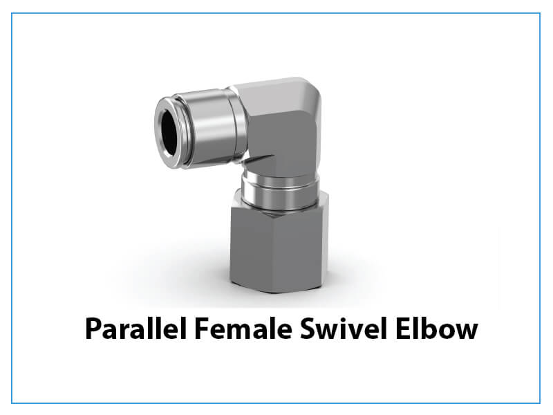 Parallel Female Swivel Elbow