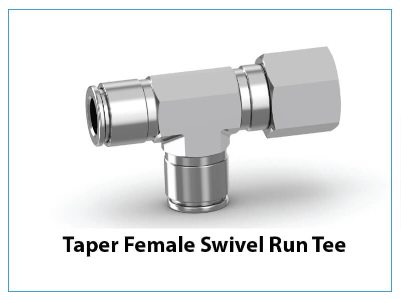 Taper Female Swivel Run Tee